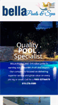 Mobile Screenshot of bellapoolsandspa.com